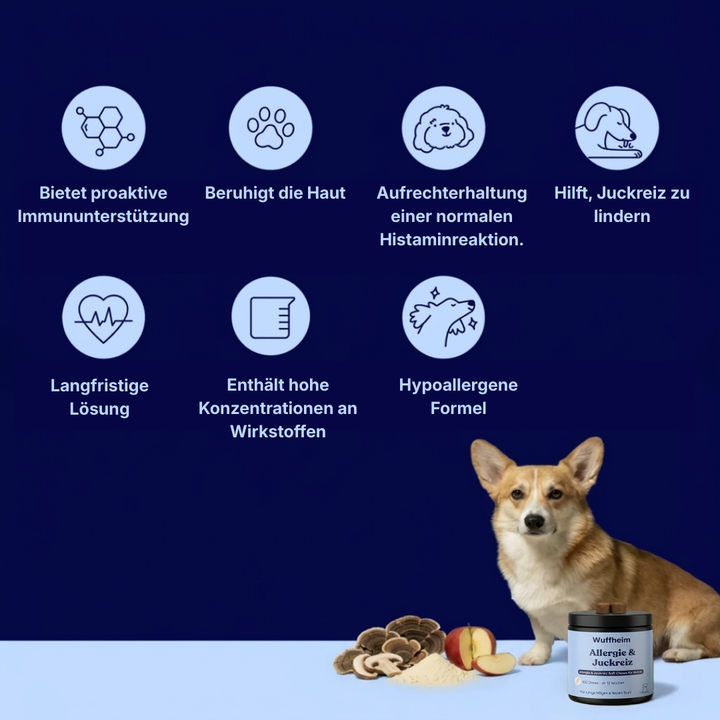 Allergie & Juckreiz Hunde-Snacks
