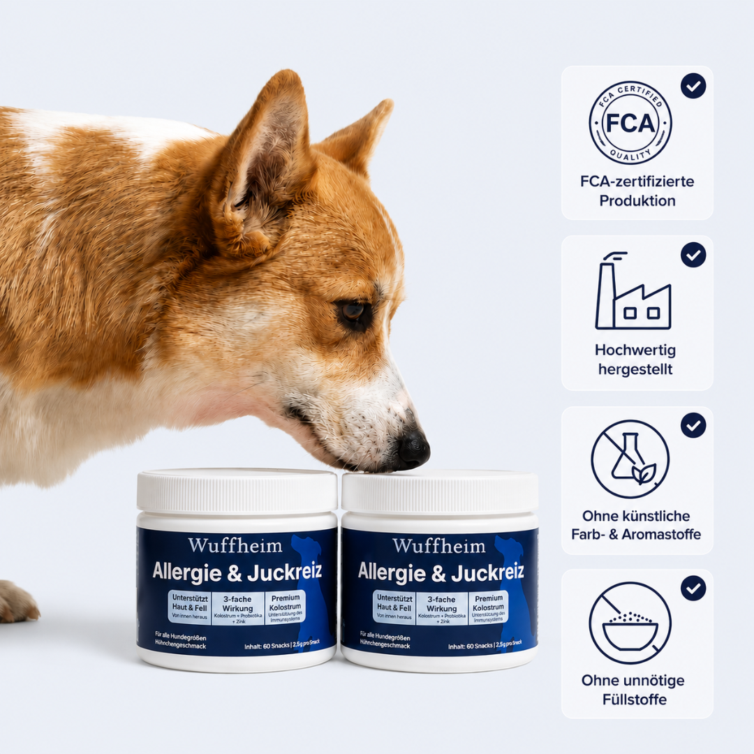 Wuffheim product in natural setting