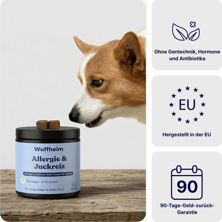 Allergie & Juckreiz Hunde-Snacks