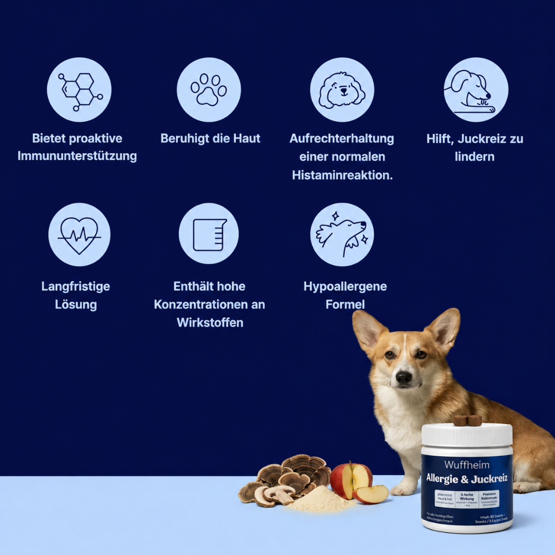 Allergie & Juckreiz Hunde-Snacks