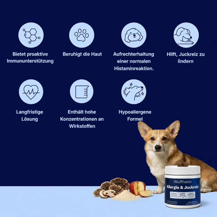 Allergie & Juckreiz Hunde-Snacks